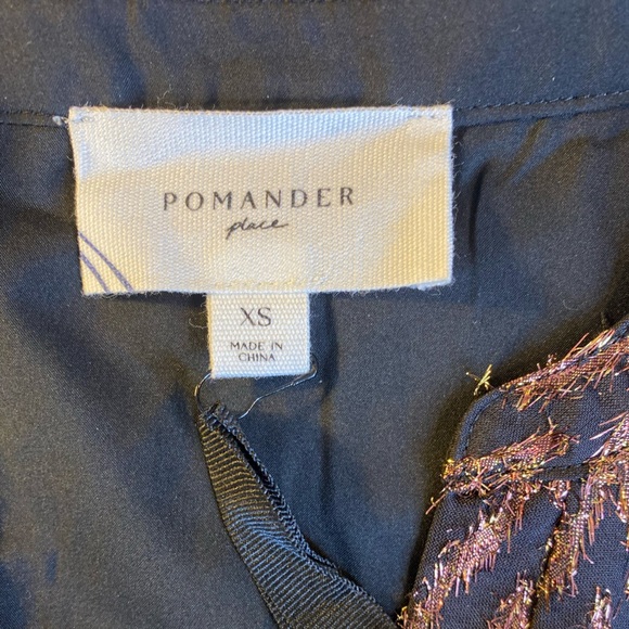 TUCKERNUCK Pomander Place Metallic Ikat Kenzo Dress NWT Size XS - Picture 12 of 16